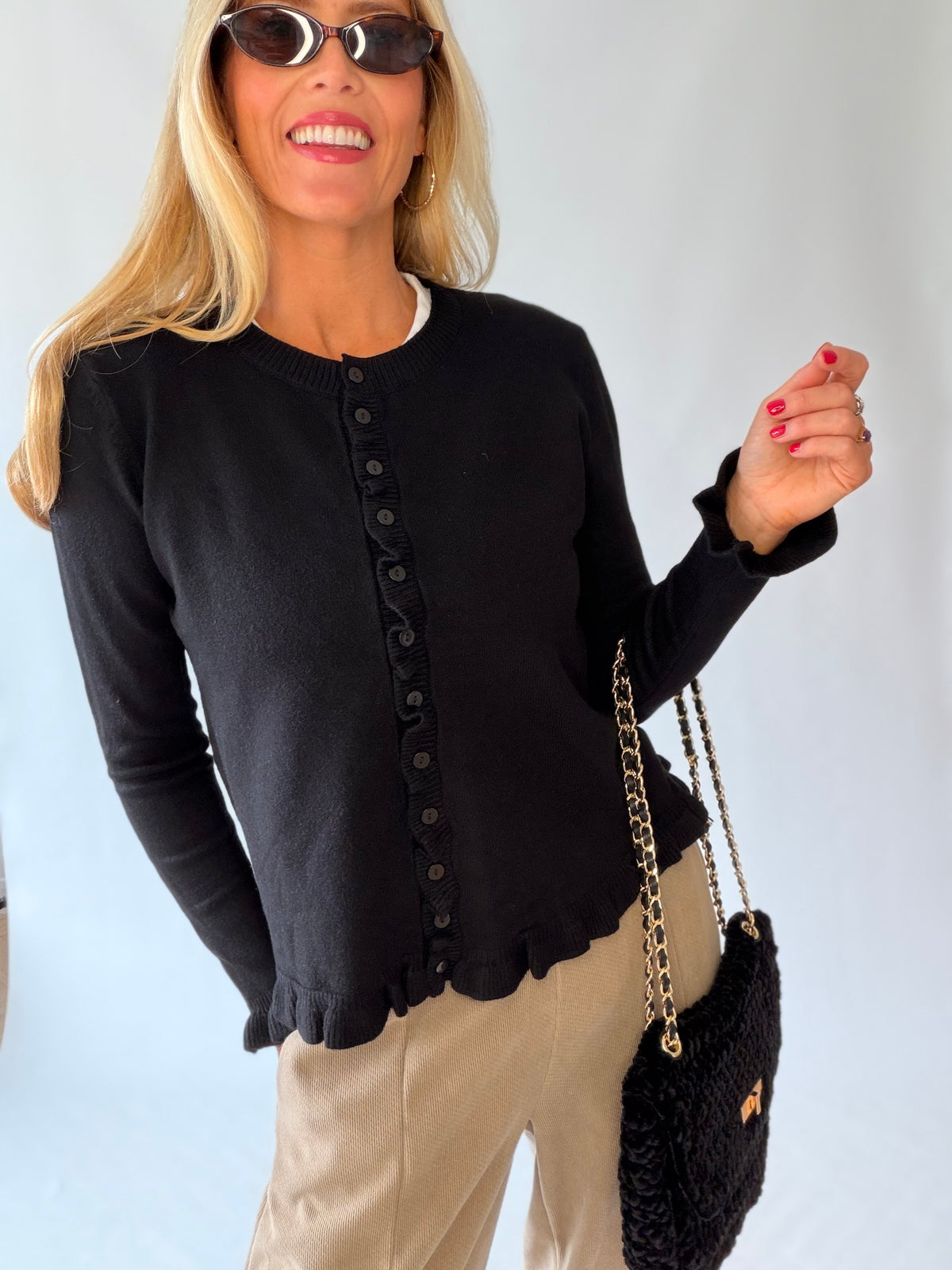 Frill Edge Cardigan