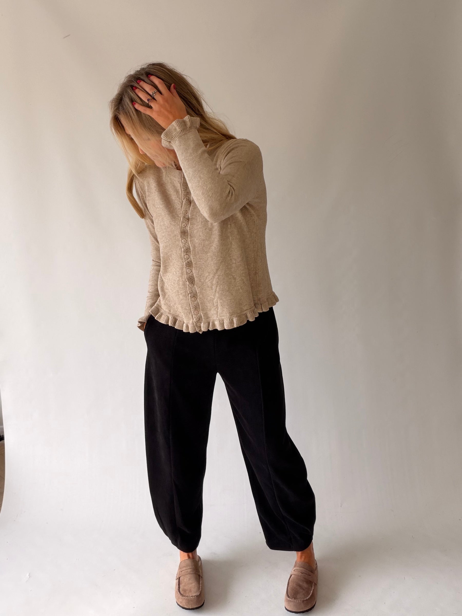 Frill Edge Cardigan