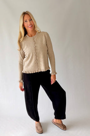 Frill Edge Cardigan