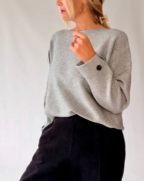 Button Detail Jumper