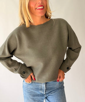 Button Detail Jumper