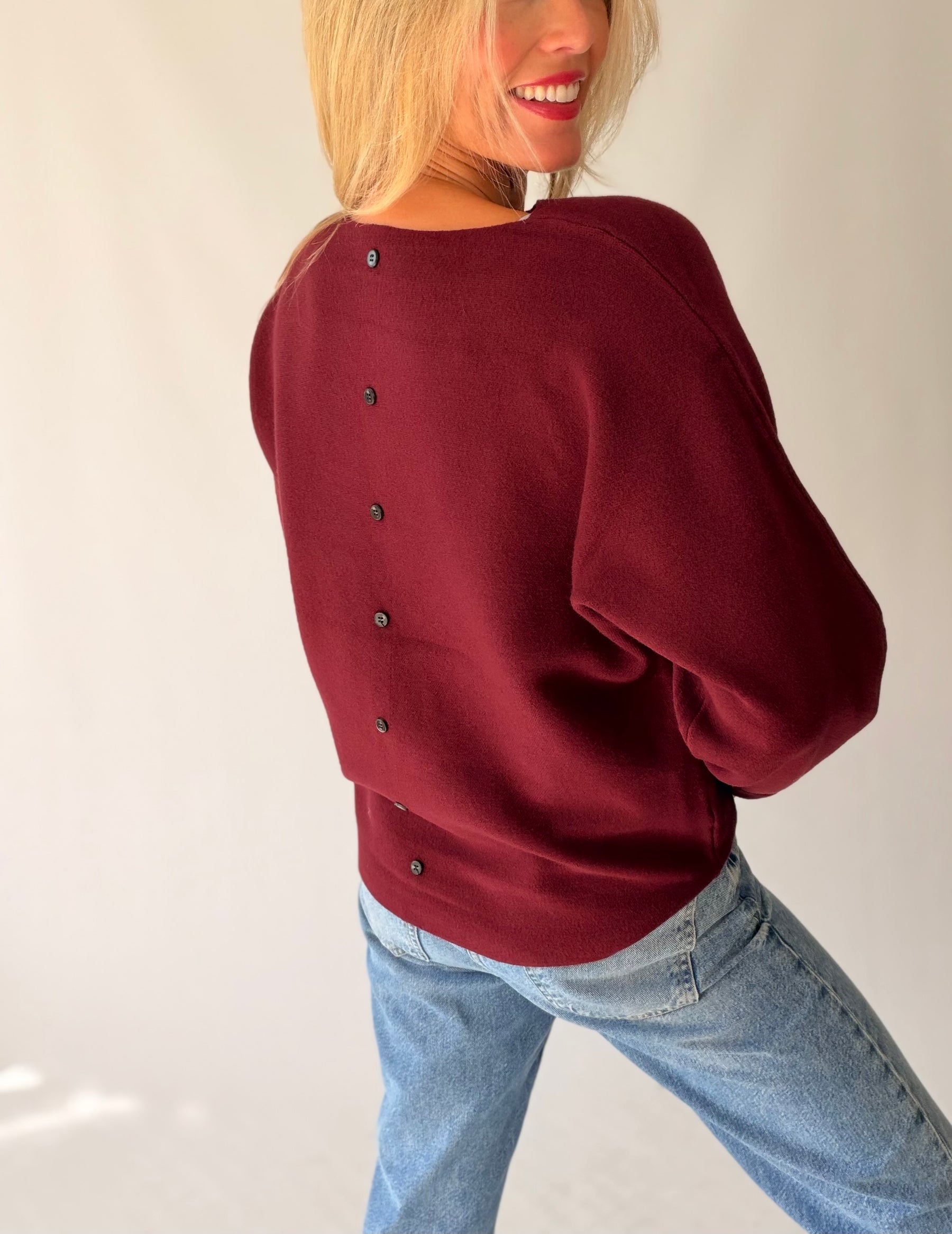 Button Detail Jumper