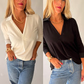 Shirt Collar Top