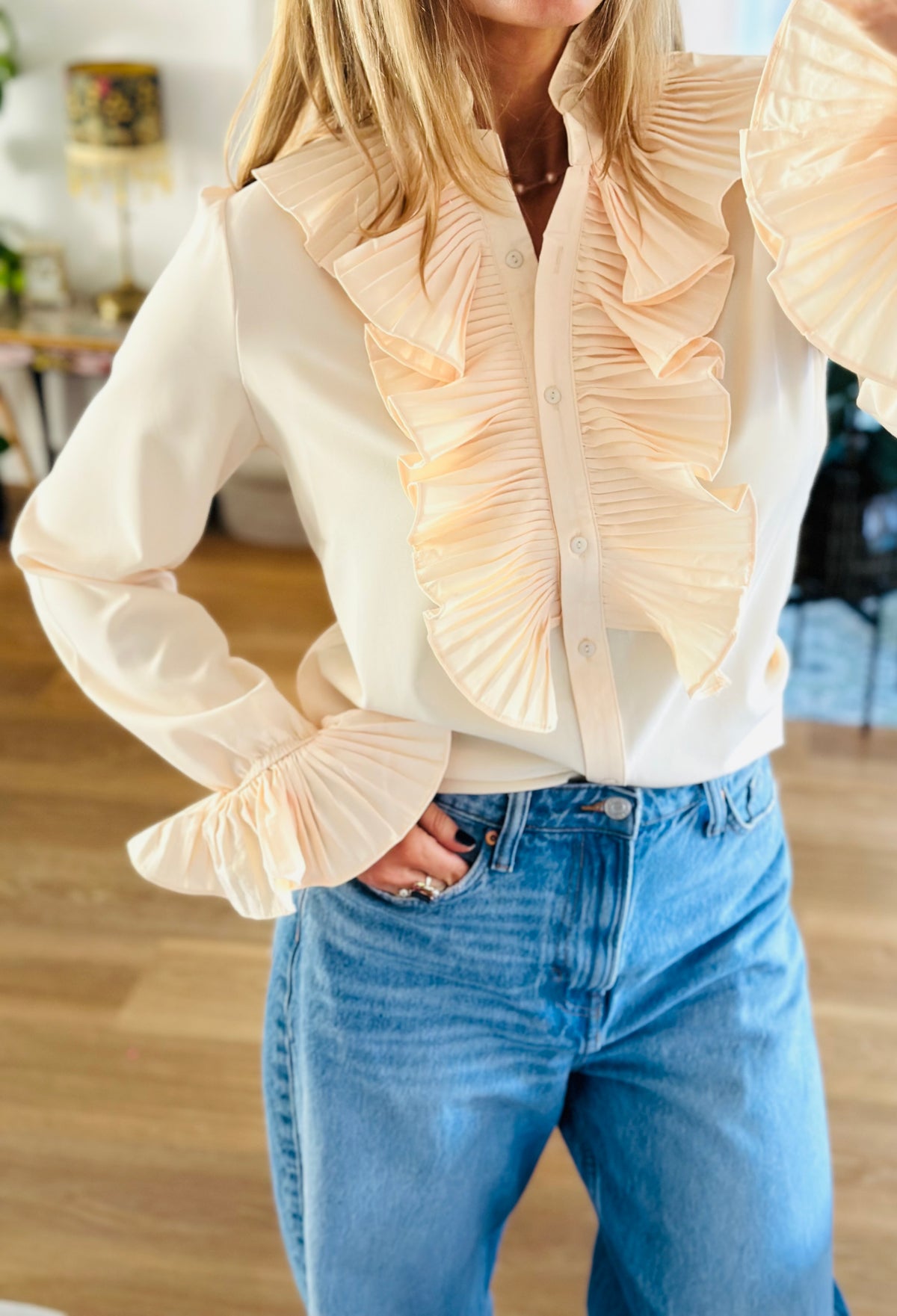 Buttercup Ruffle Shirt