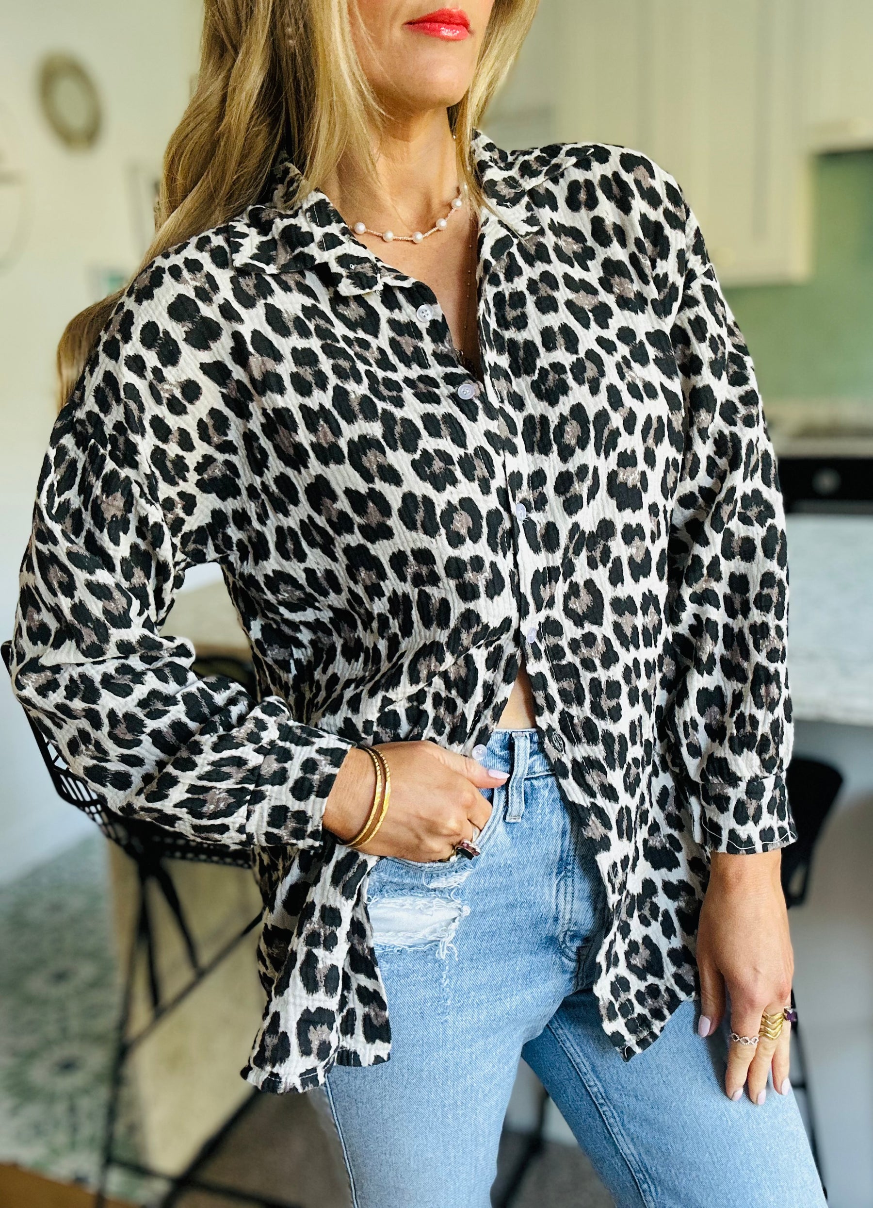 Leopard Print Shirt