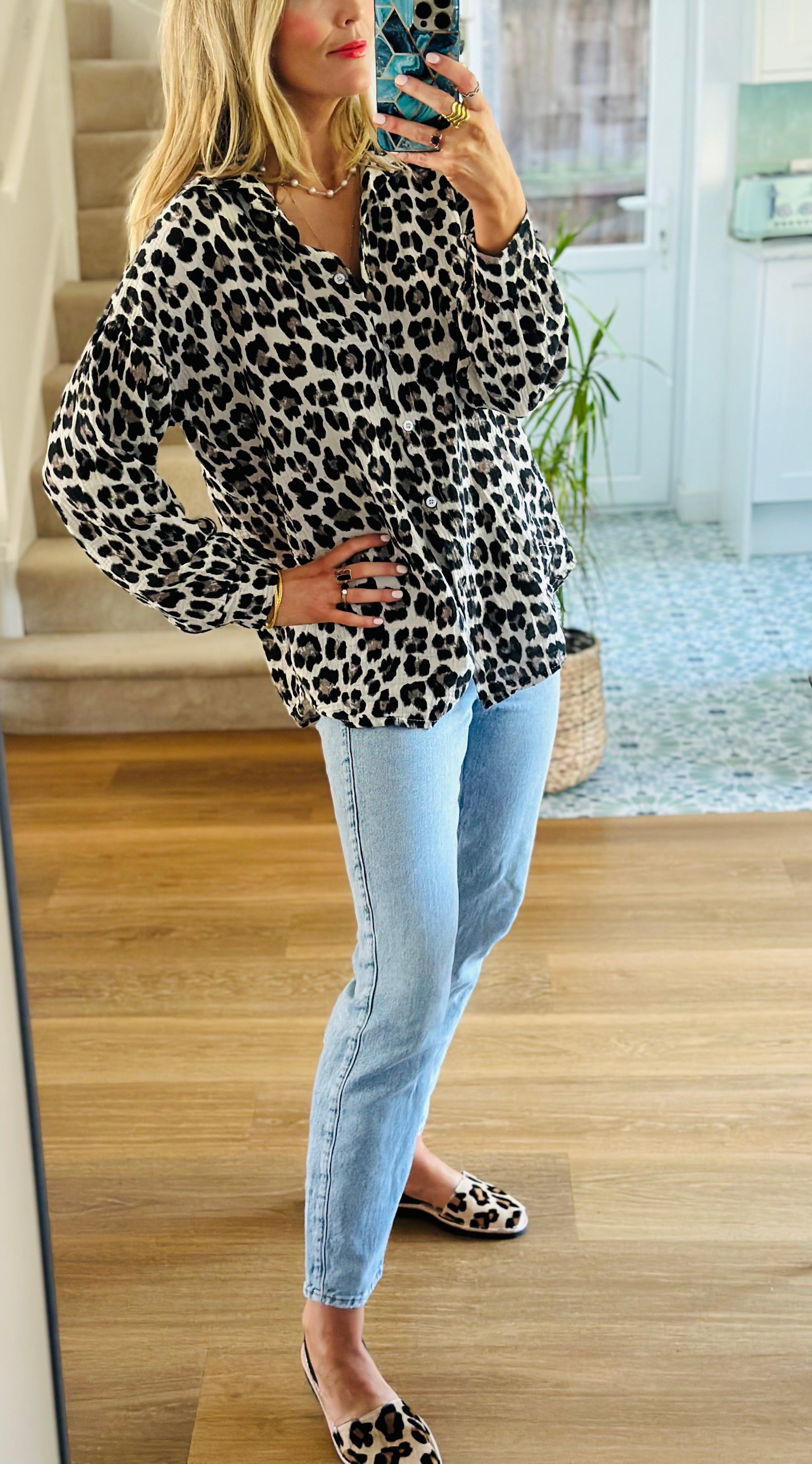 Leopard Print Shirt