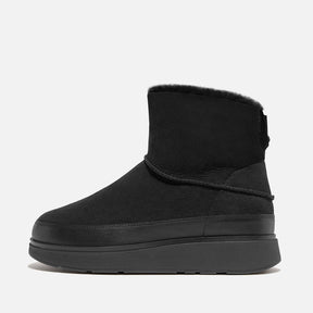 Fitflop Black Mini Shearling Boots