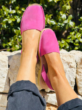 Bubblegum Suede Avarcas