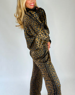 Leopard Print Tracksuit
