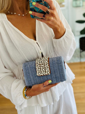 Straw Clutch Bag