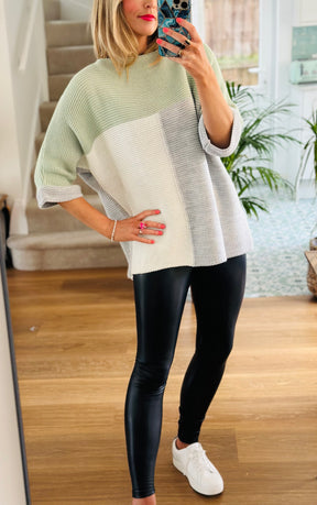 Colourblock Jumper