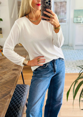 Soft Knit Long Sleeve Top