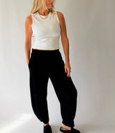 Fine Cord Barrel Trousers