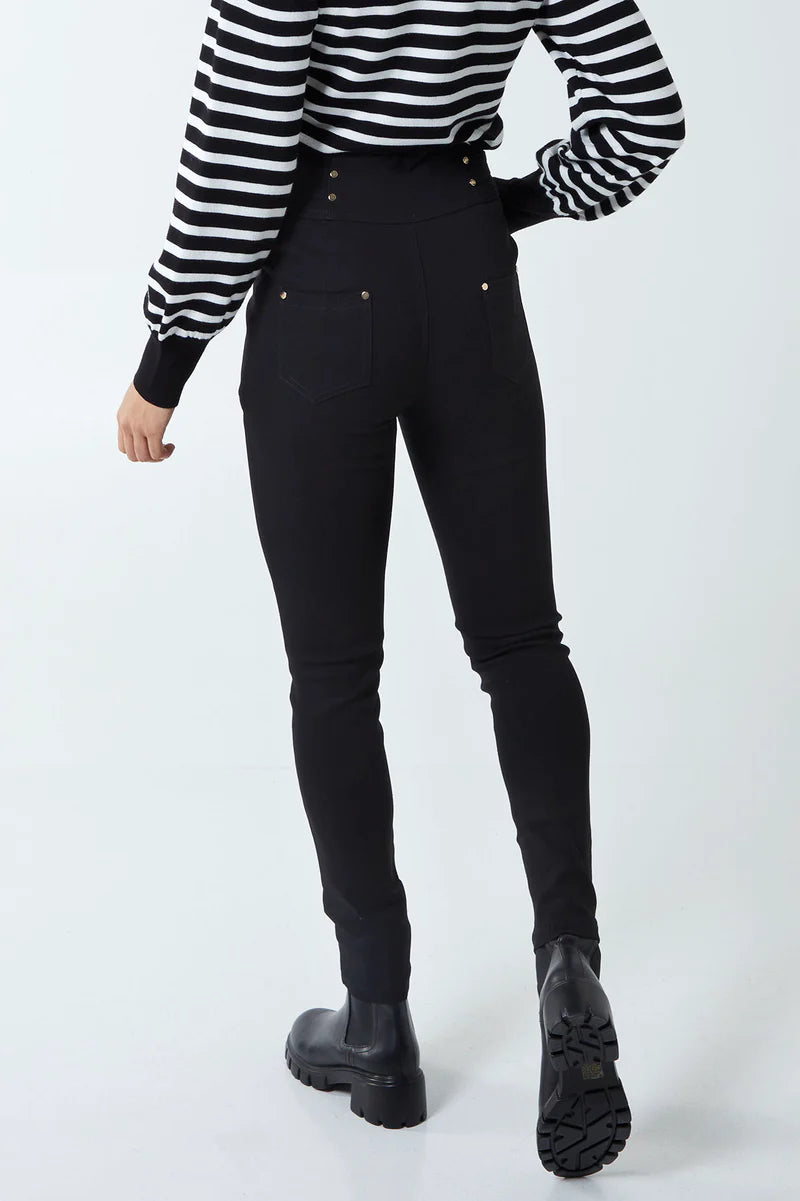 Black Stretch Jeans