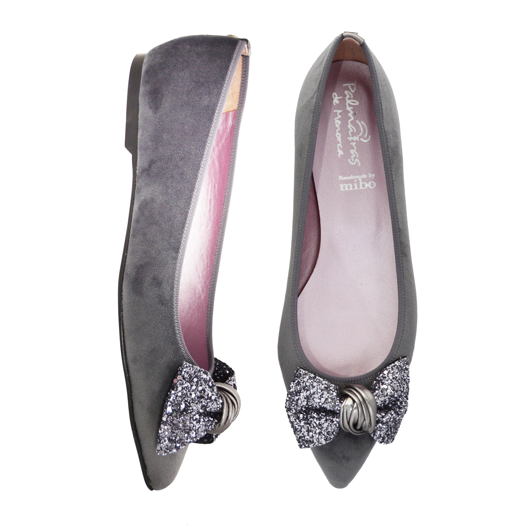 Custommade - Marbel Velvet pointed flat sandals - 999620030 – 