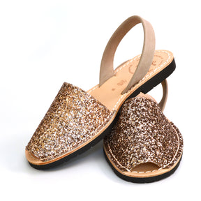 mink glitter sandals menorcan spanish avarcas