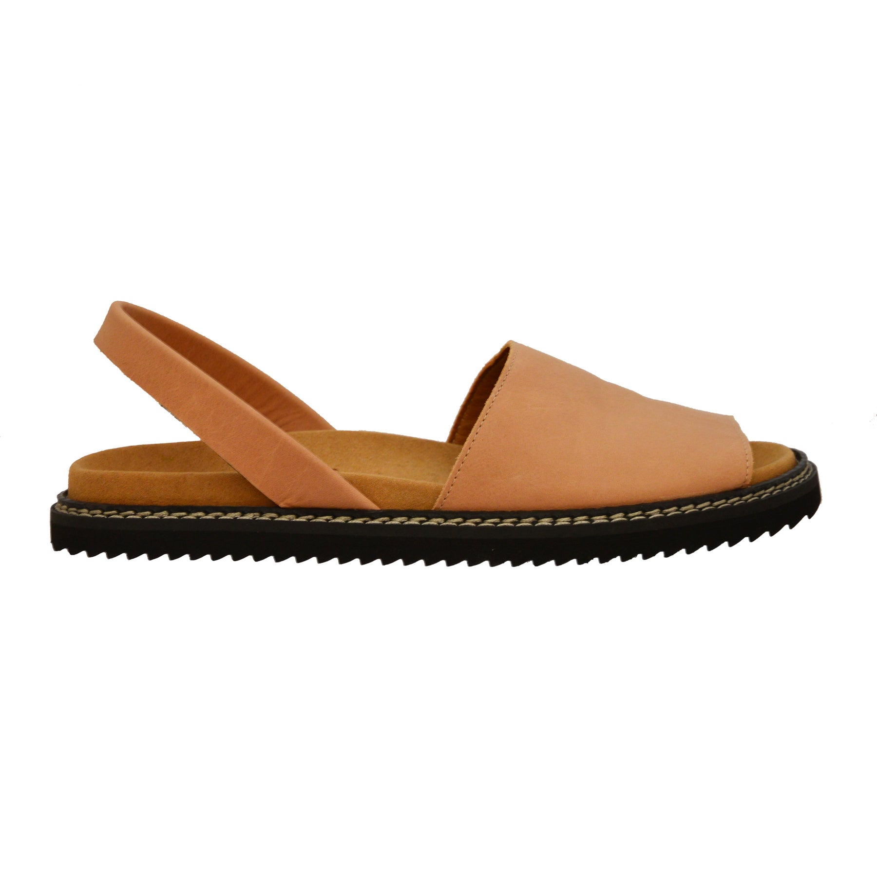 tan leather avarcas menorcan sandals with arch support flat sandals