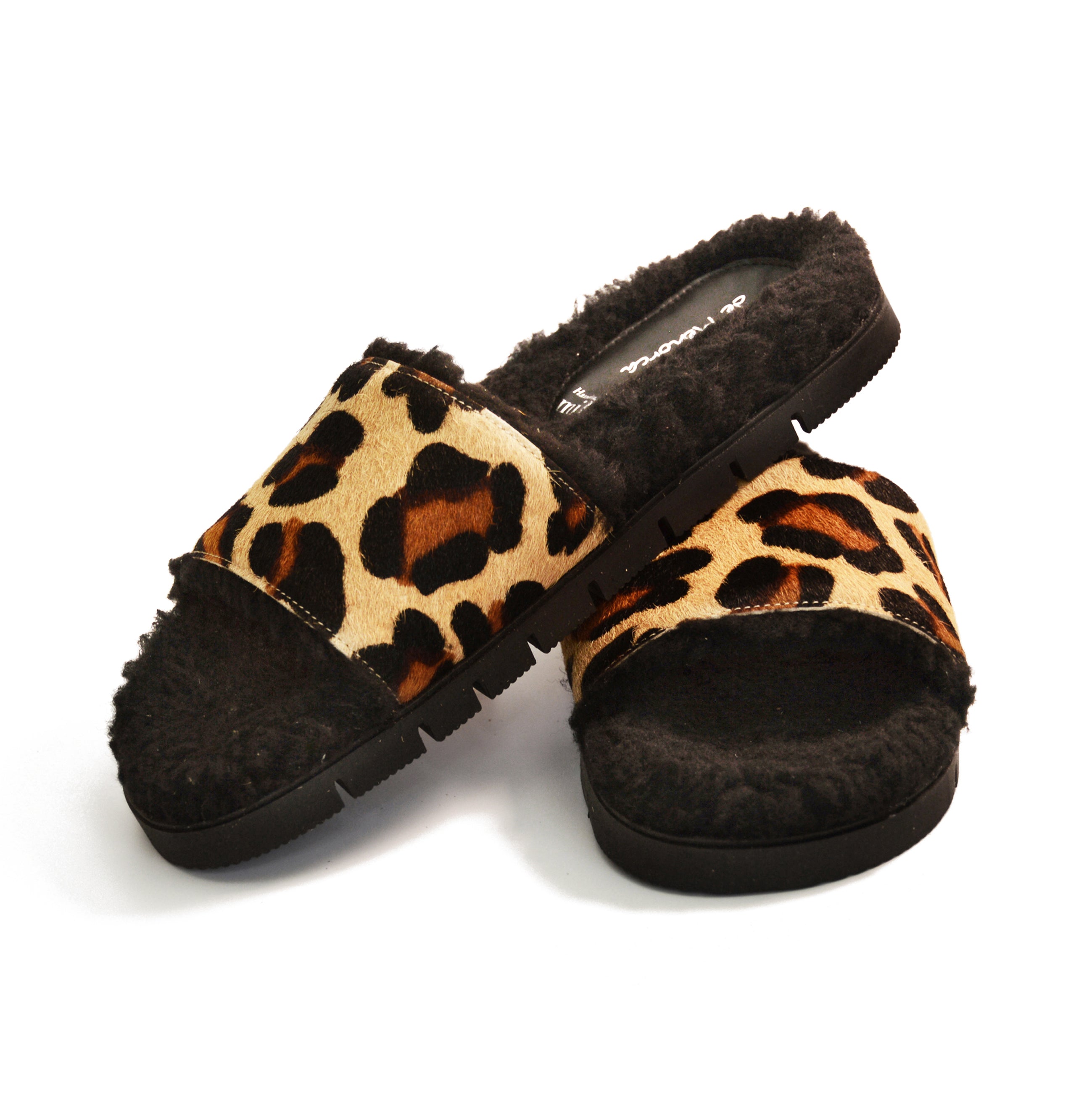 Leopard print hot sale slides australia