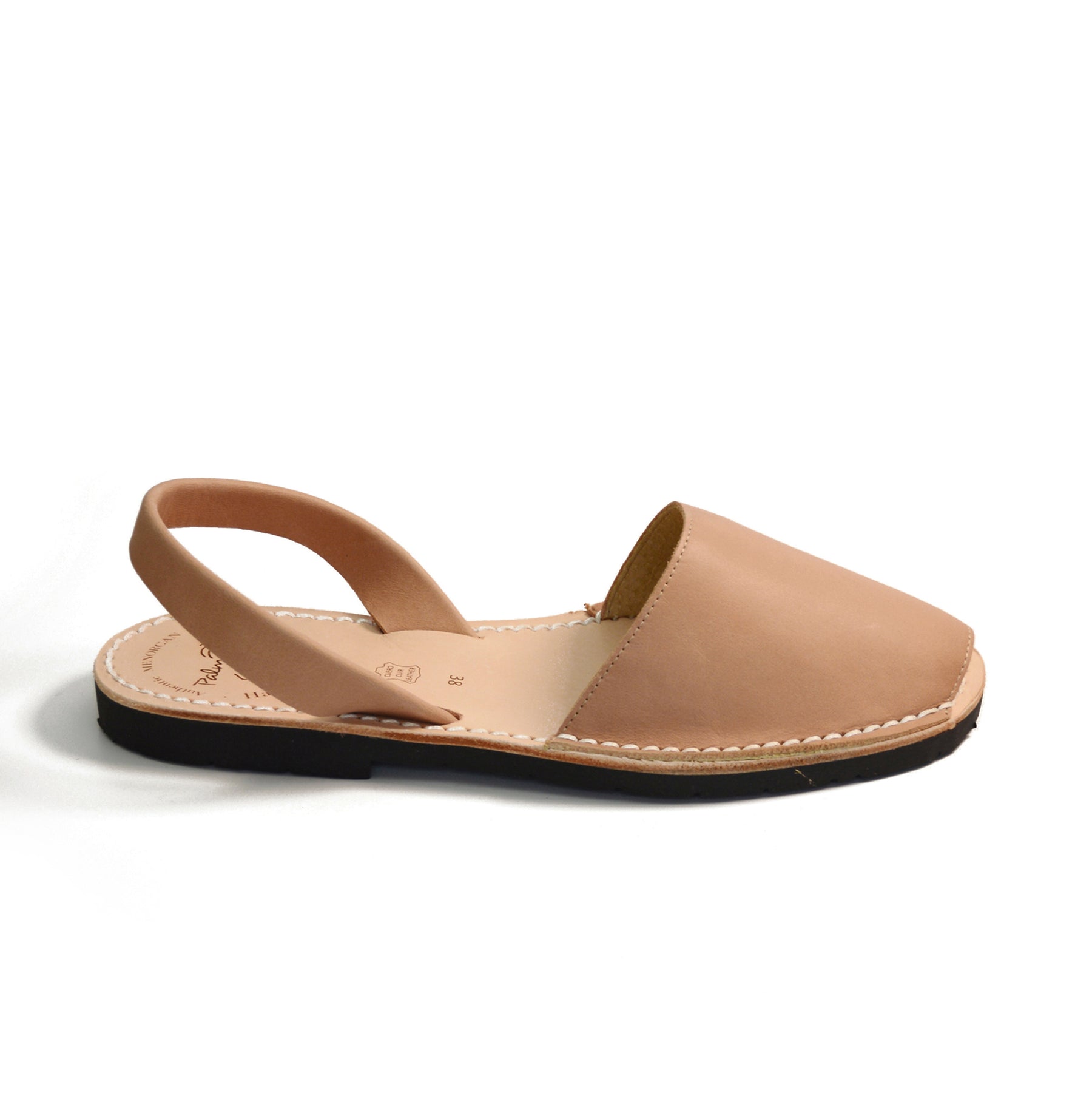 Tan Leather Menorcan Avarcas Sandals 