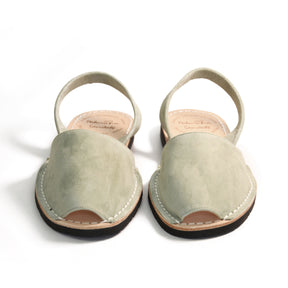 sage green spanish menorcan avarcas sandals