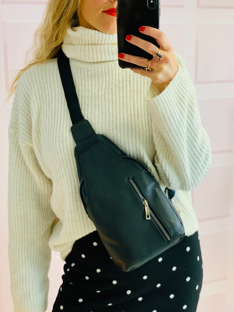 The Milano Sling Bag Black Palmaira Sandals Menorcan Avarcas