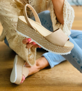 Maia Wedge Sandals - 1A9RMF